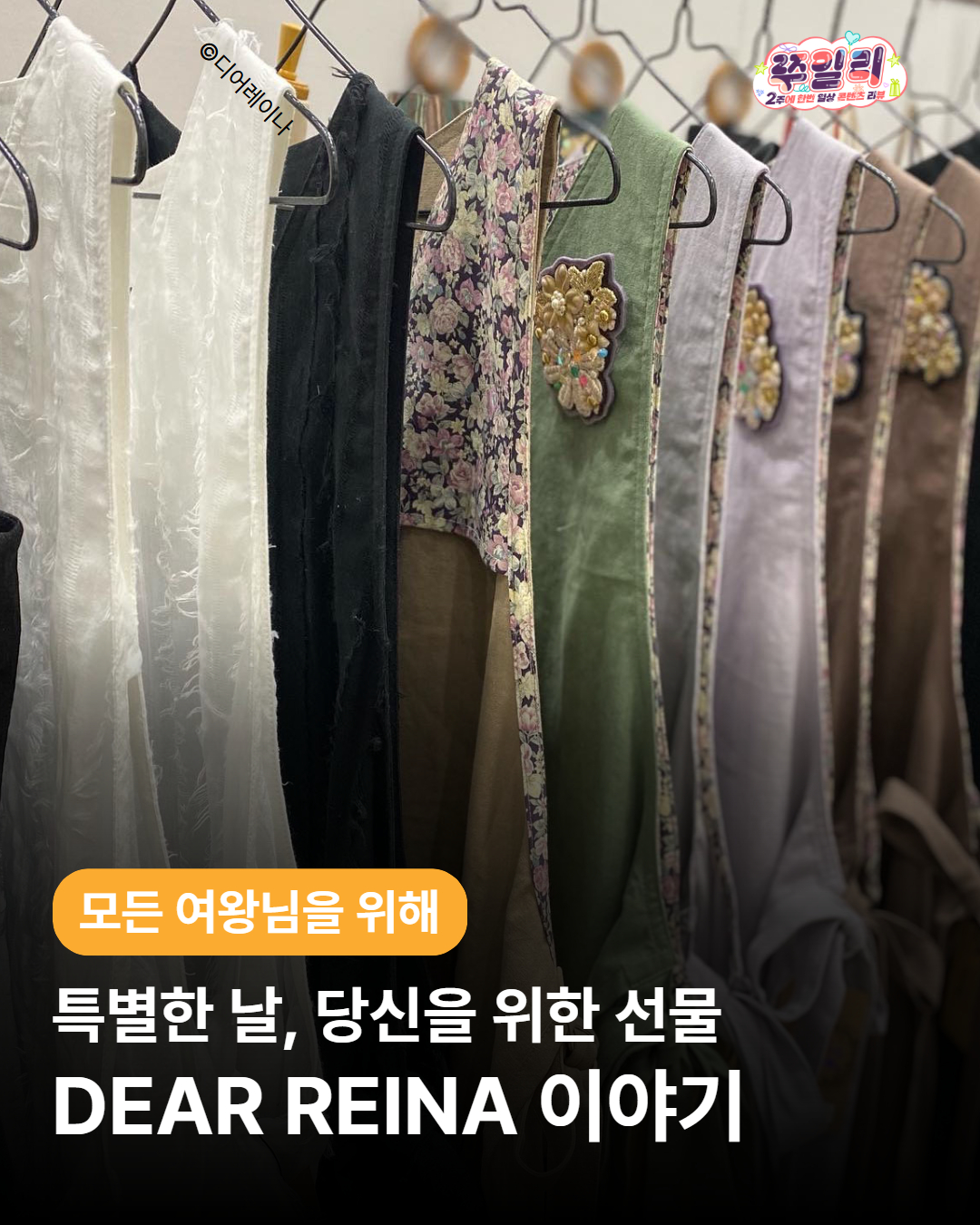 특별한 날, 당신을 위한 선물 – DEAR REINA 이야기👑