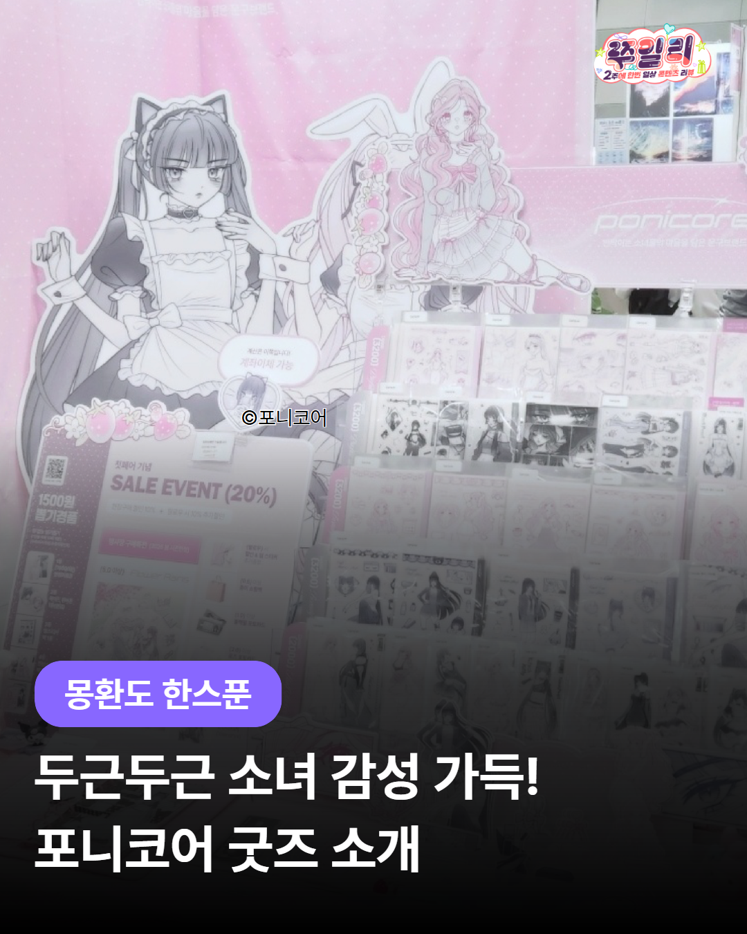 💌두근두근 소녀 감성 가득! 포니코어 굿즈 소개💗